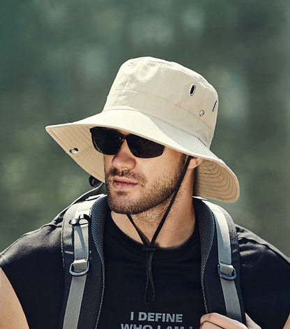 Summer Sun Hats UV Protection Outdoor Hunting Fishing Cap for Men Women Hiking image 8
