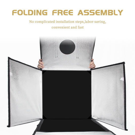 Photo Studio Box Portable Lightbox Tabletop Shooting PVC Backdrop Tent Photogra