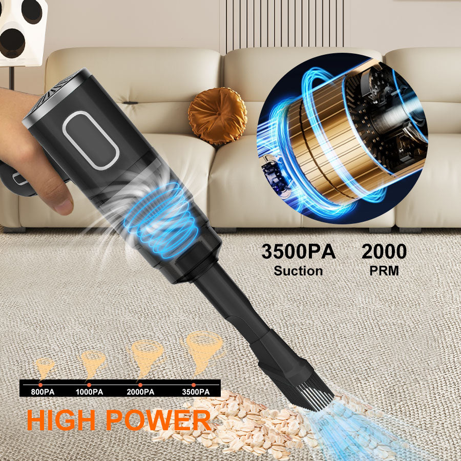 Wireless vacuum cleaner home appliance Portable powerful handheld vacuum cleane image 3