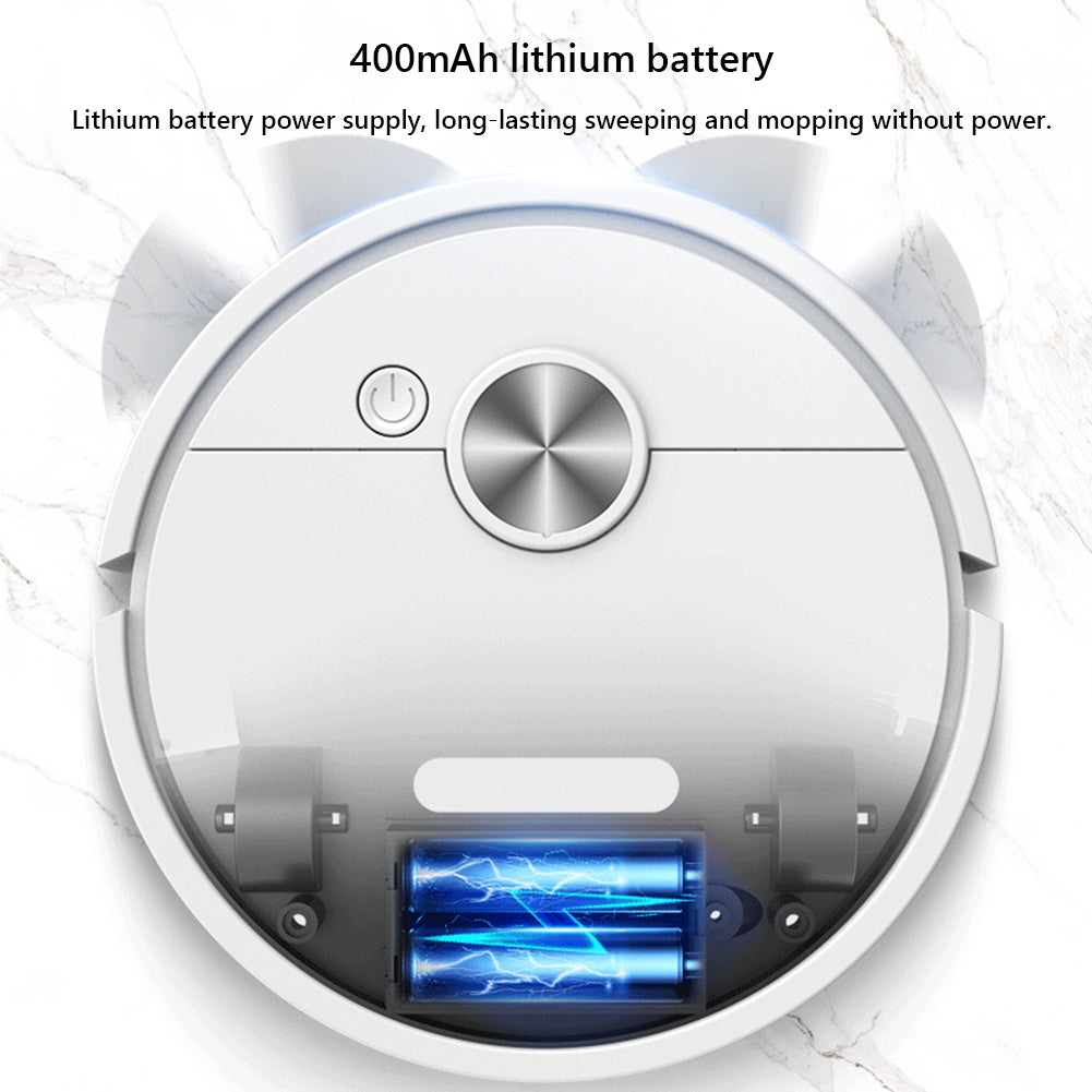 3 in 1 Vacuum Mop Robot Rechargeable Sweeping Machine Strong Suction Compact Cl image 1