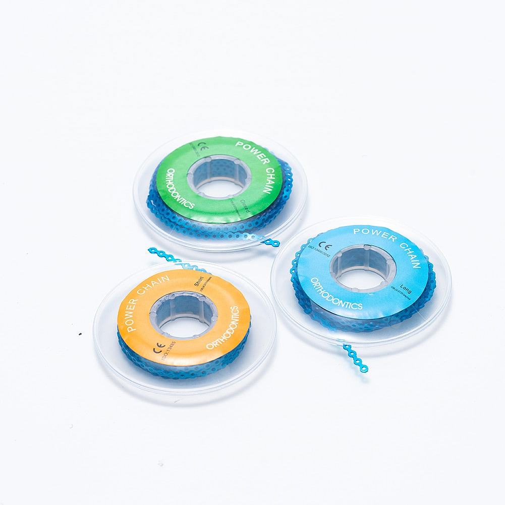 Easyinsmile Dental Material for Ortho Power Chain  Elastic Rubber Band for image 3