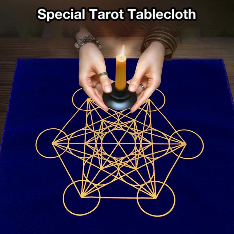 Decorative Tarot Table Cloth Altar Tarot Table Cloth Divination Wicca Velvet Ta image 5
