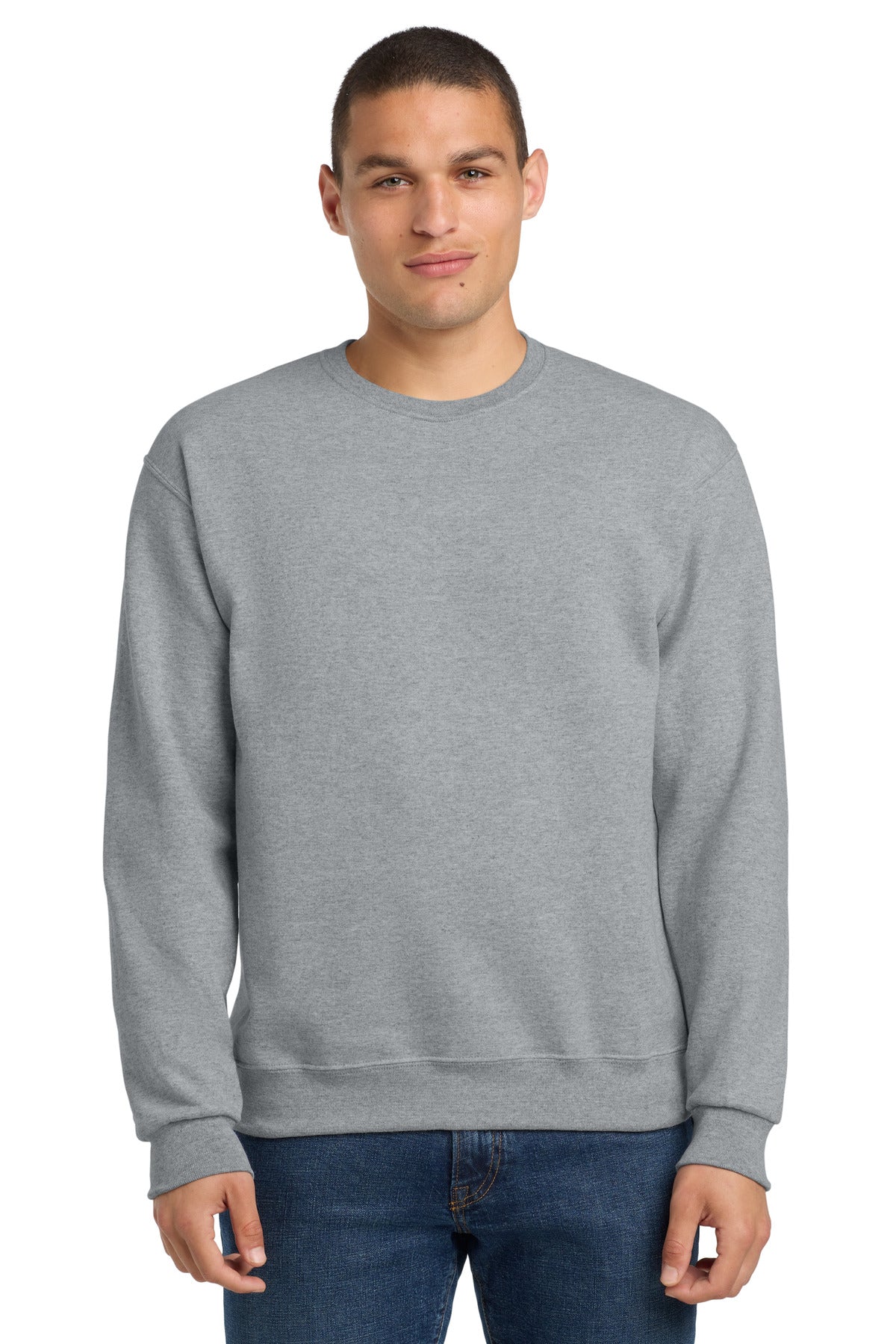 Jerzees NuBlend Crewneck Sweatshirt.  562M