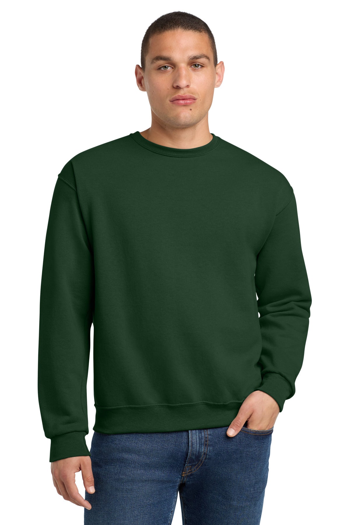 Jerzees NuBlend Crewneck Sweatshirt.  562M