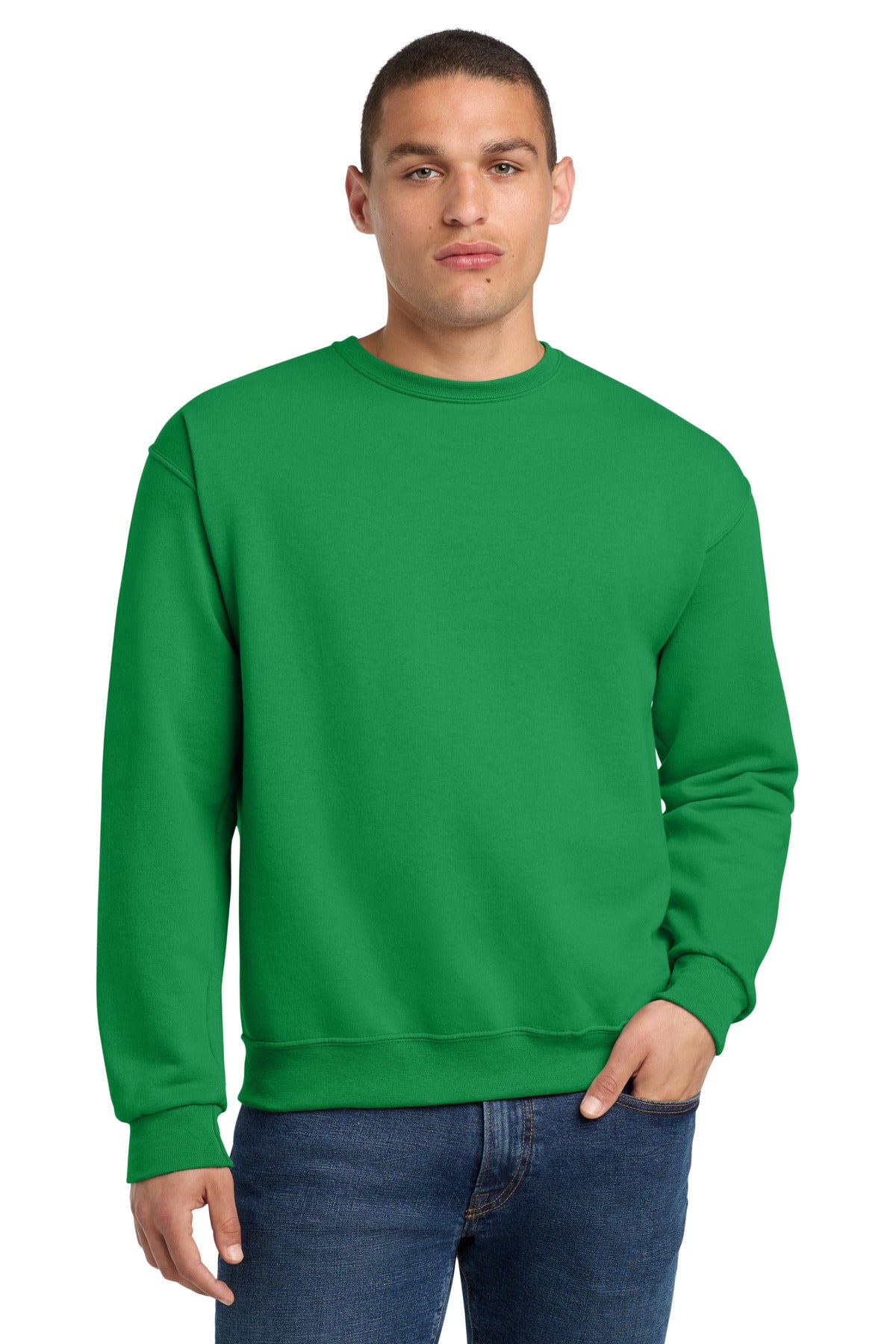Jerzees NuBlend Crewneck Sweatshirt.  562M