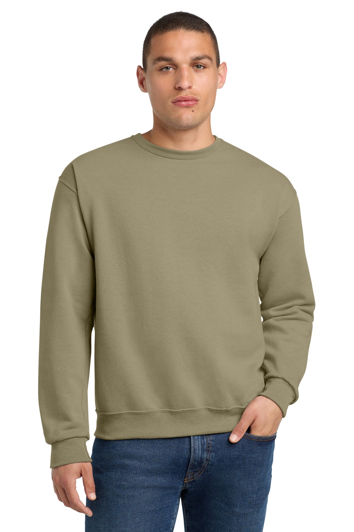 Jerzees NuBlend Crewneck Sweatshirt.  562M
