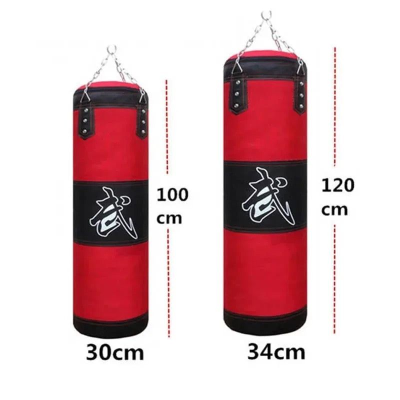 Punch Sandbag Durable Hanging Hollow Sandbag Boxing Heavy Punch Bag With Metal  image 18