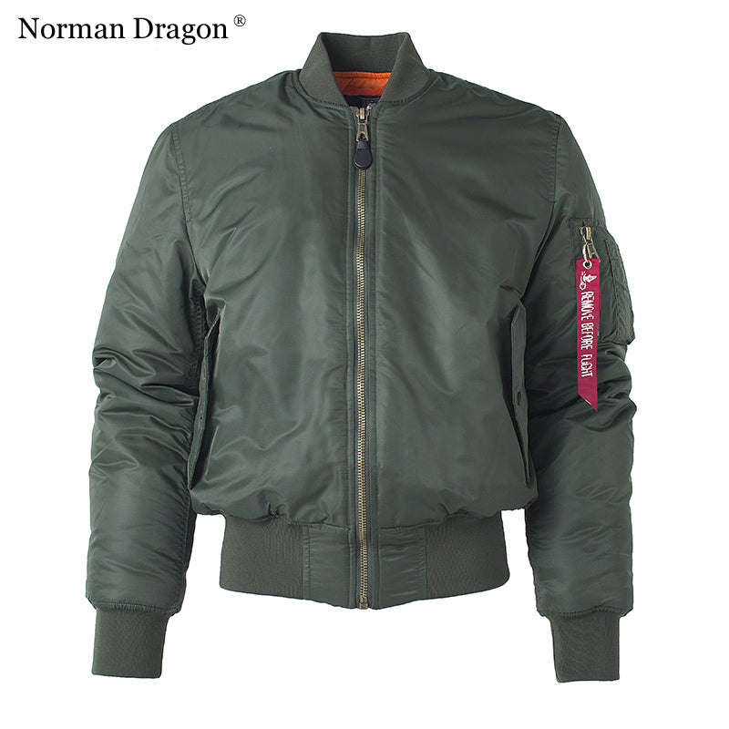 Military tactical Male Army MA-1 Flight Bomber Jacket Baseball Varsity College  image 0