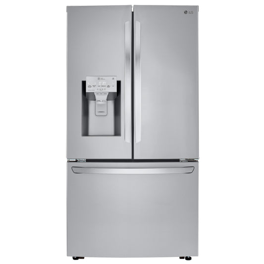 LG 23.5 cu. ft. French Door Counter-Depth Refrigerator with Craft Ice image 0