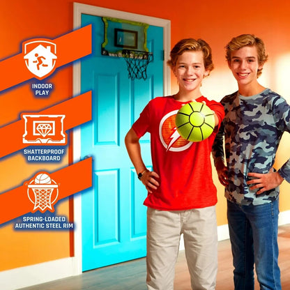 Pro Over the Door Hoop with Ball - 18 in. x 12 in. image 4