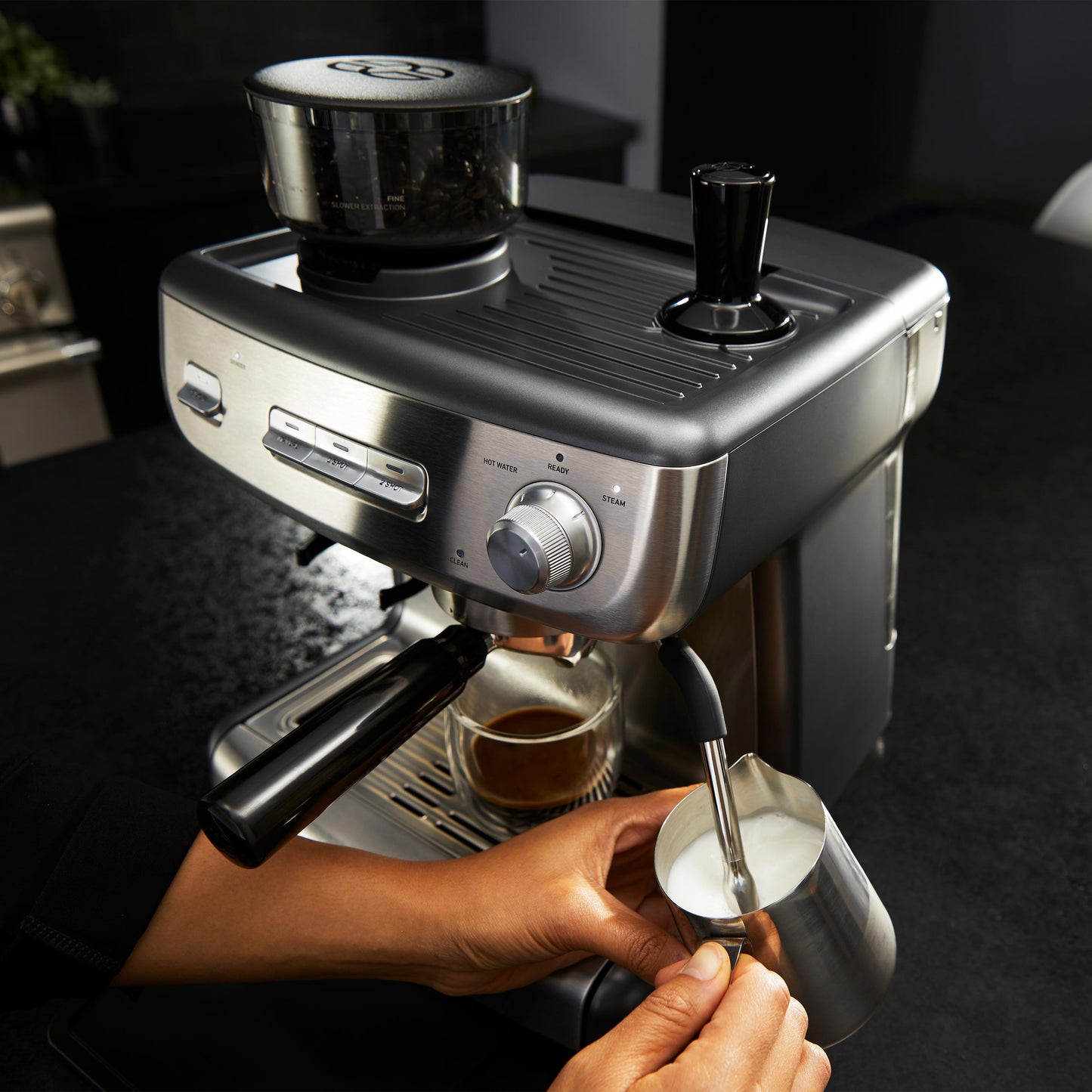 JURA E6 Automatic Coffee Machine, Piano White image 0