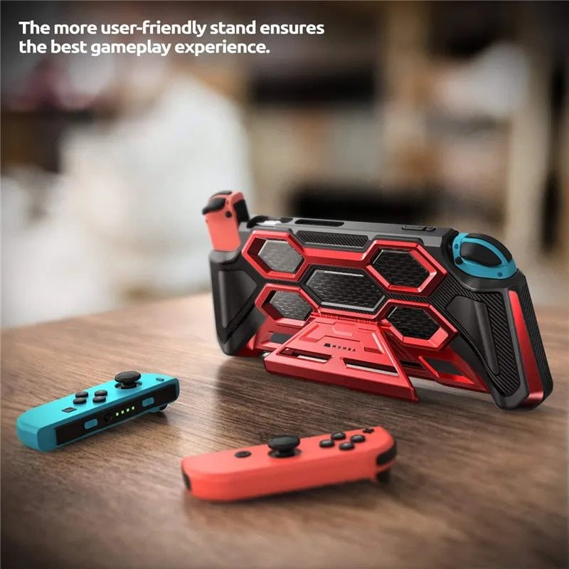 For Nintendo Switch Case MUMBA Battle Series Heavy Duty Grip Cover For Nintendo image 4