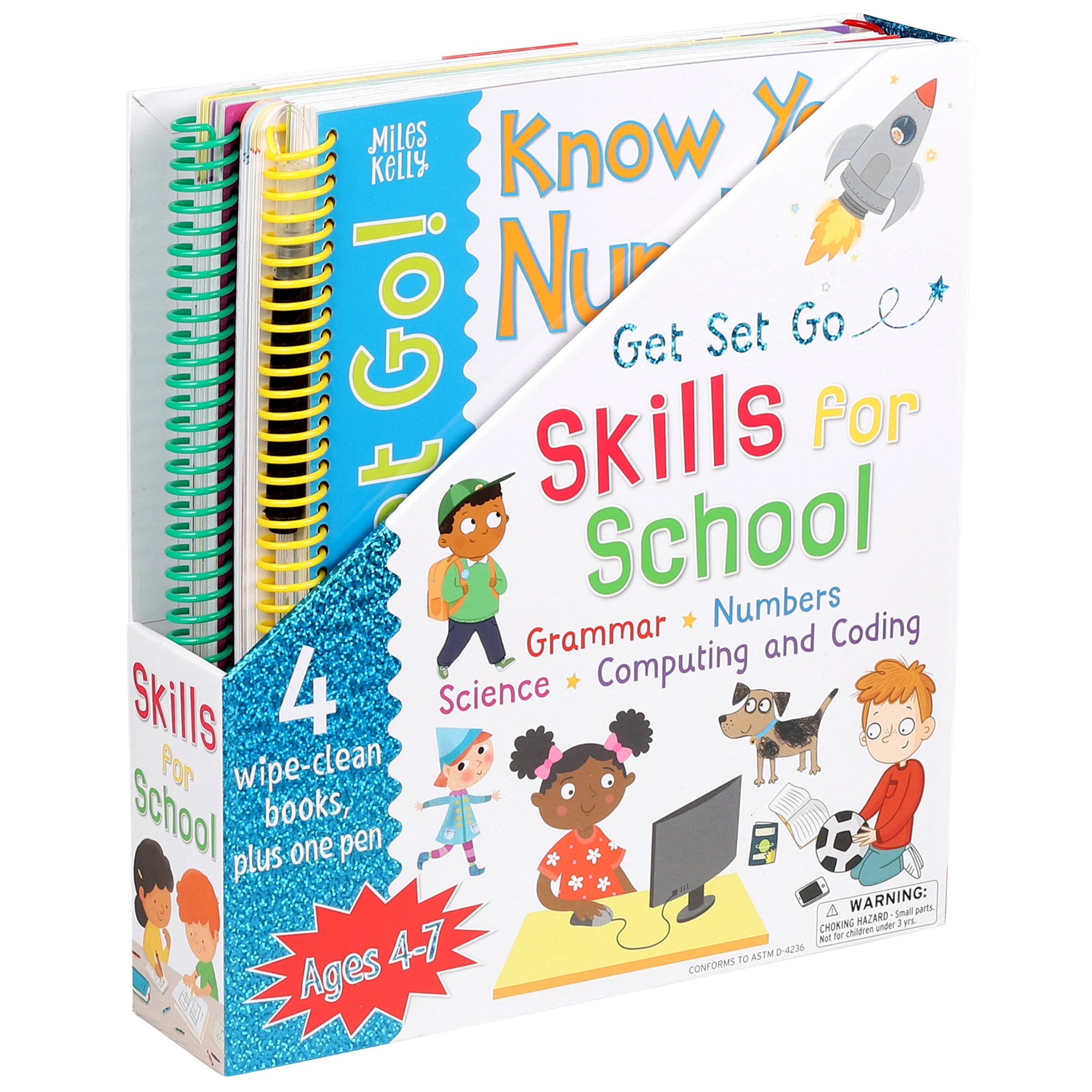 Get Set Go: Skills for School Wipe-Clean Workbooks image 0