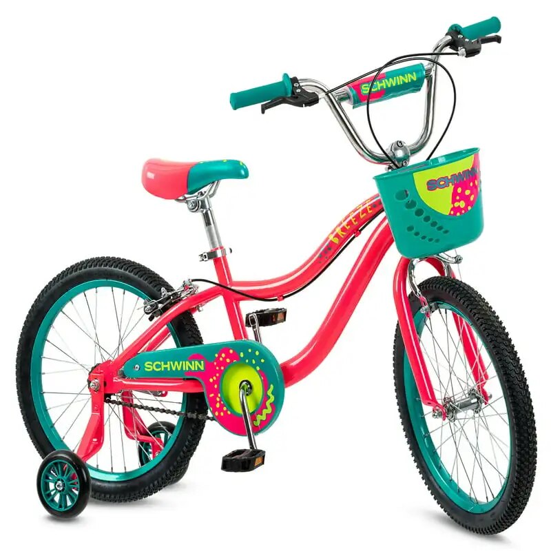 Breeze Girls Kids Bike with Basket, Pink image 4