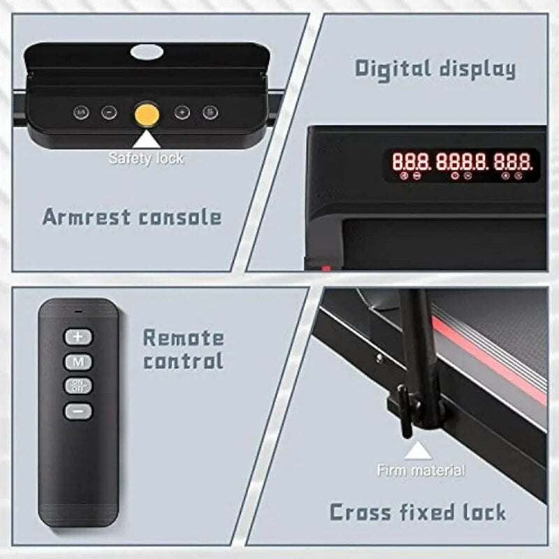 Sperax Treadmill-Walking Pad-Under Desk Treadmill-2 in 1 Folding Treadmill-Trea image 2