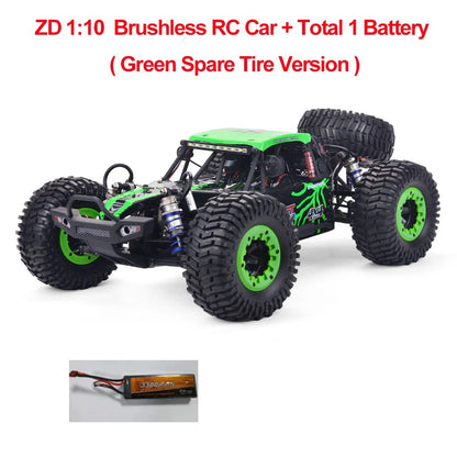 80km/h ZD Racing DBX 10 1/10 4WD RC Car 2.4G Remote Control Car Brushless Motor image 3