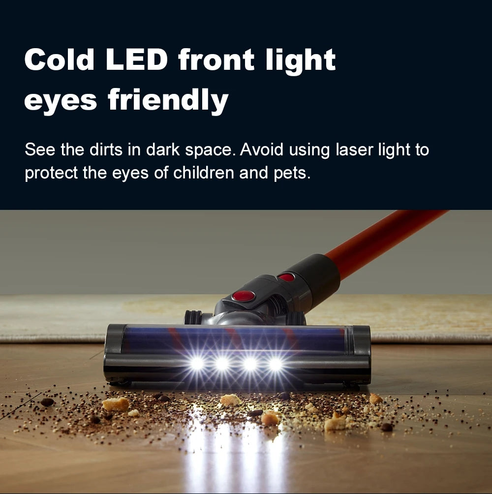 ABIR VC205 Cordless Handheld Vacuum Cleaner,27000PA,Touch Screen,Smart Dust Sen image 3