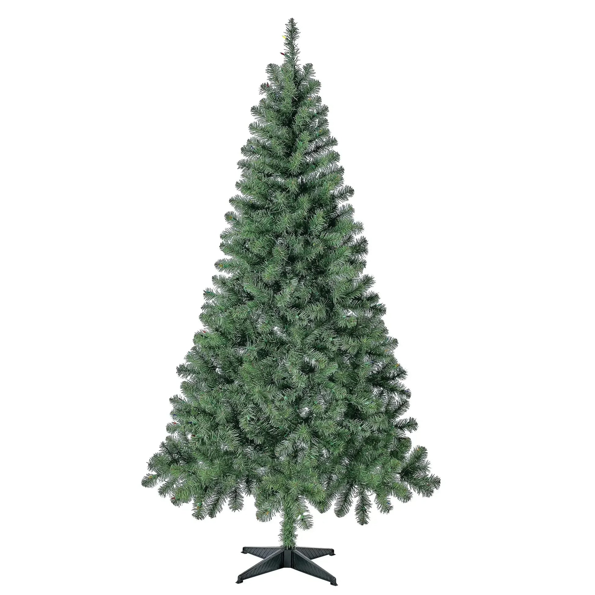 6.5-Ft Pre-Lit Madison Pine Artificial Christmas Tree Holiday Decor with Lights image 2