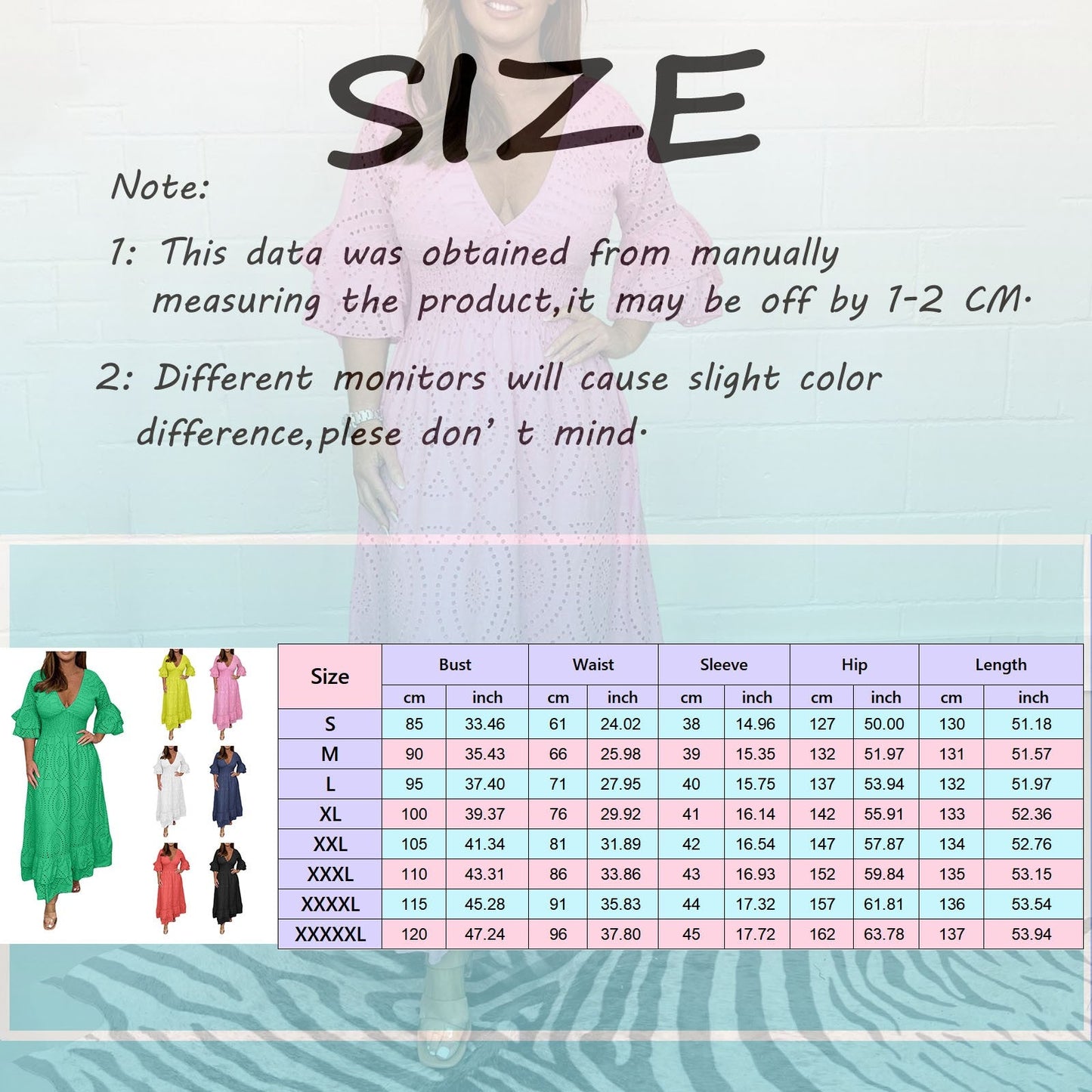 Women  V-neck White Hollow Out Party Long Dress Summer 2024 New Casual