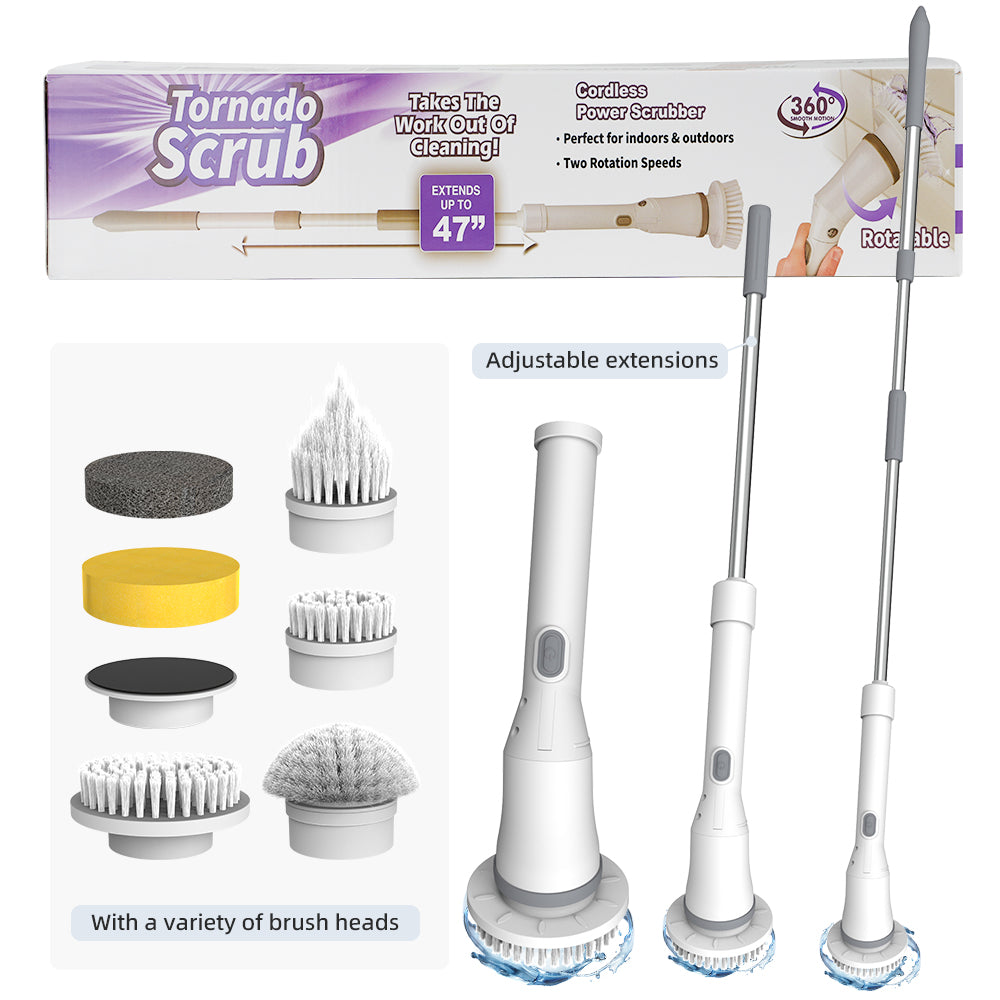 Viladepot Electric Cleaning Brush 9 in 1 Multifunctional Wireless Rotatable Cle image 5