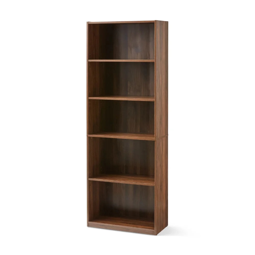 5-Shelf Bookcase with Adjustable Shelves, Book Shelf Furniture  Cube Shelf  Boo image 2