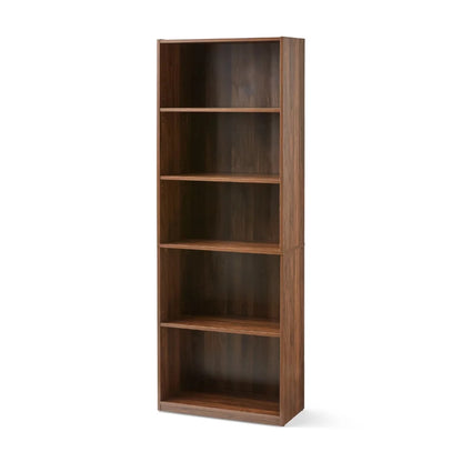 5-Shelf Bookcase with Adjustable Shelves, Book Shelf Furniture  Cube Shelf  Boo image 2