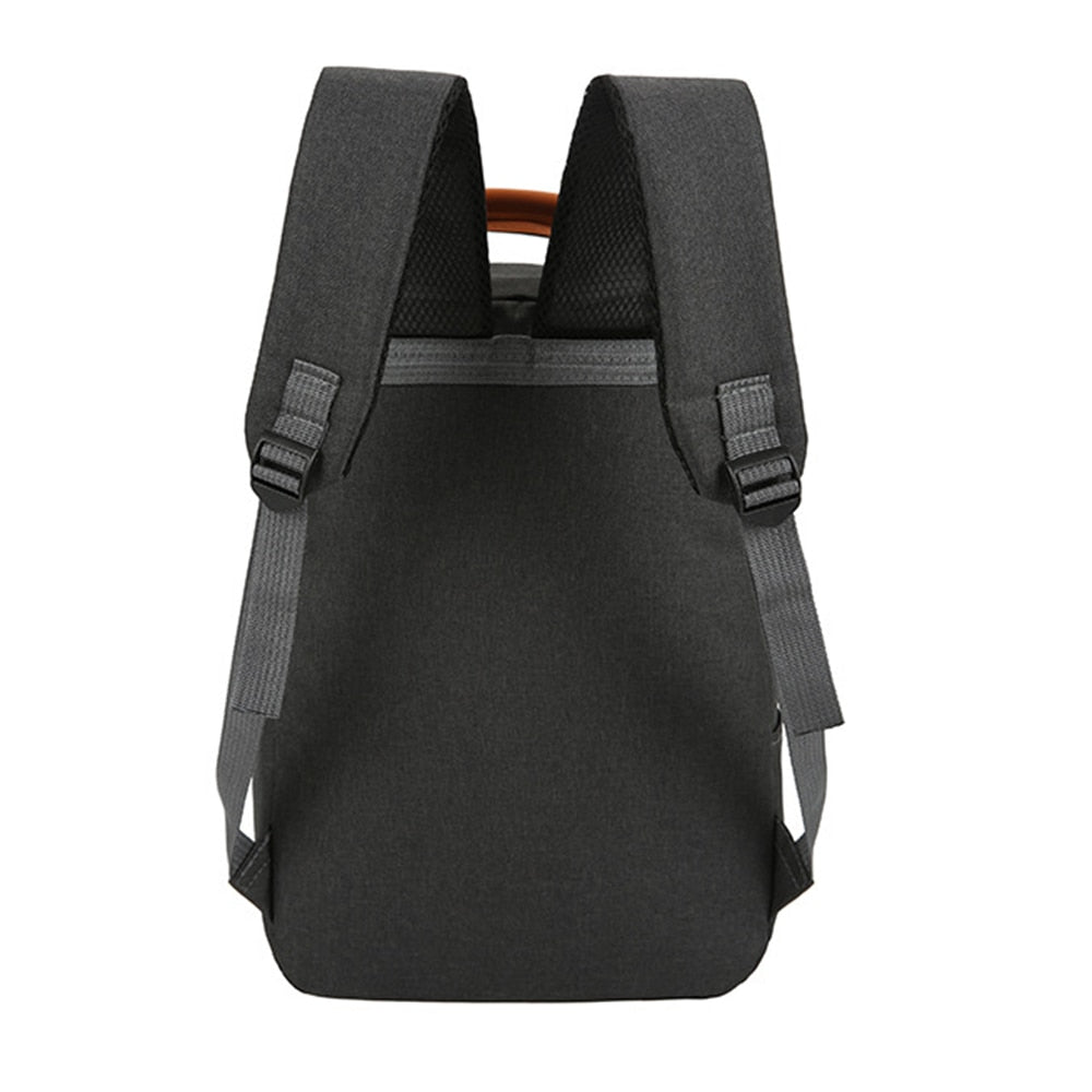 3pcs Backpack Set Women Men Laptop Backpack Shoulder Bag Small Pocket for Trave image 6