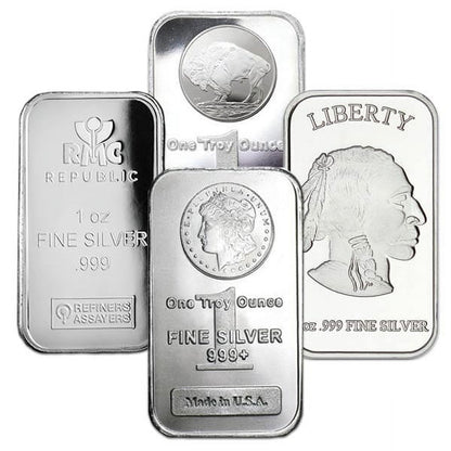 Various Mints 1 oz Silver Bars (Design Our Choice) image 0