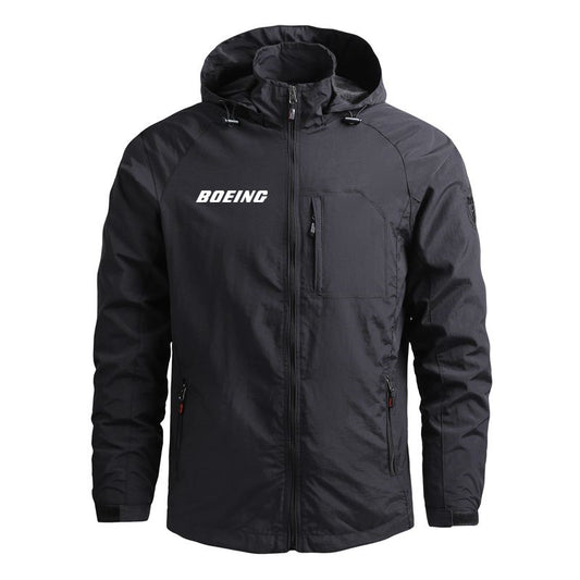 Flight Aviation Outerwear Boeing Casual Hooded Windbreakers Lightweight Pilots