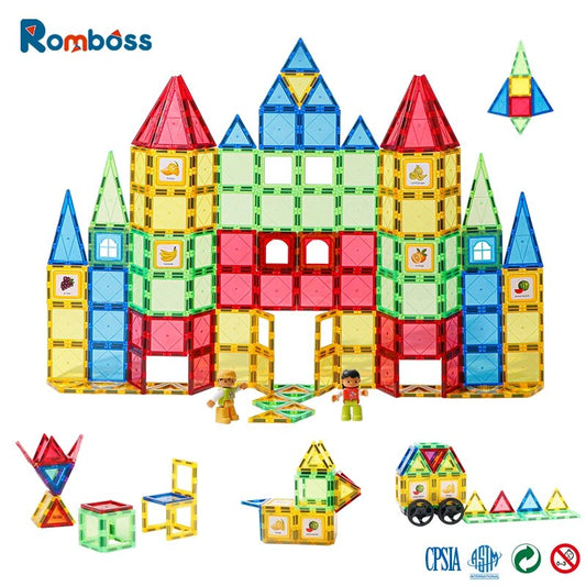 Romboss Magnetic Designer Construction Set Plastic Magnetic Sheet Construction