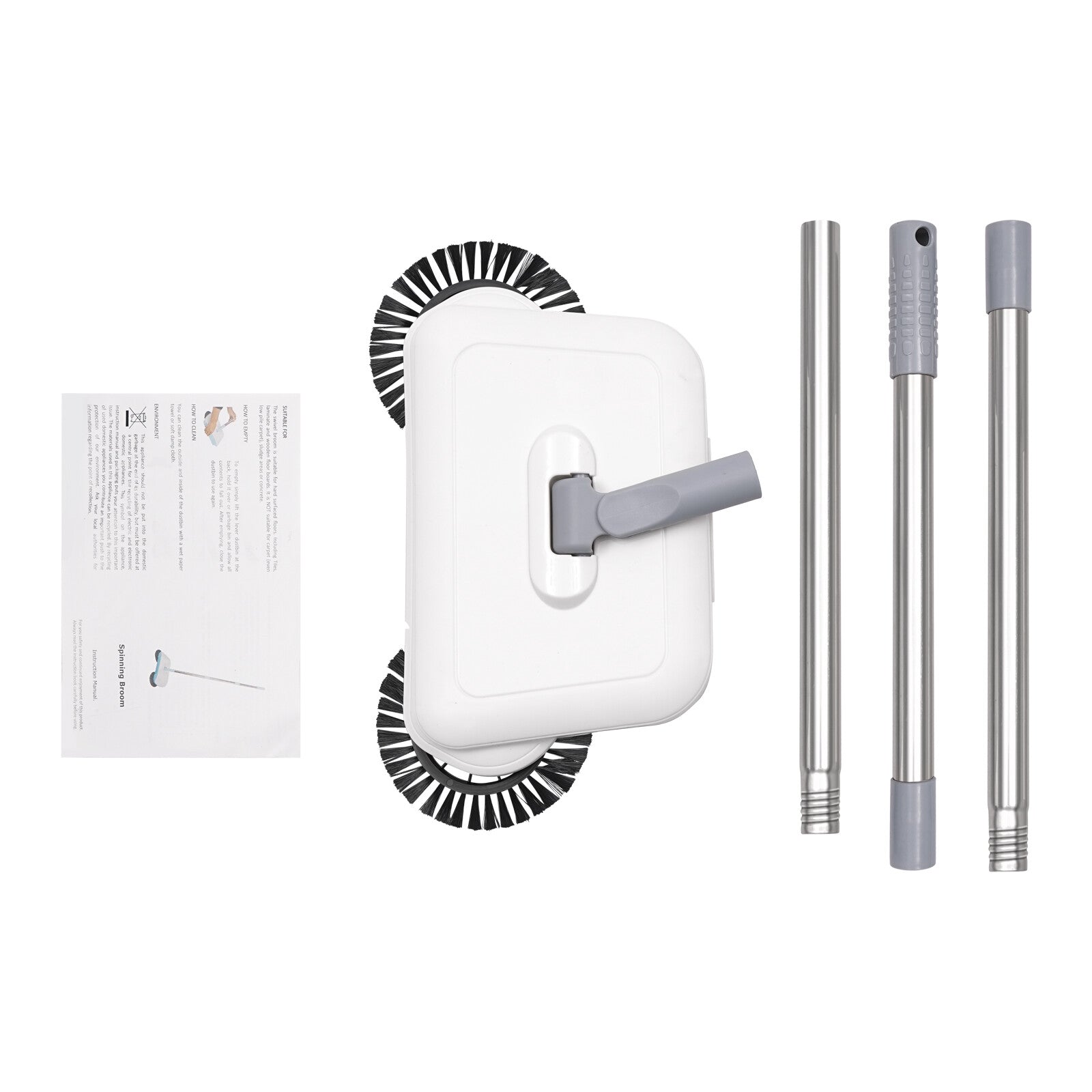 Modern Hand Push Floor Sweeping Machine Efficient Carpet Hard Surface Cleaning  image 3