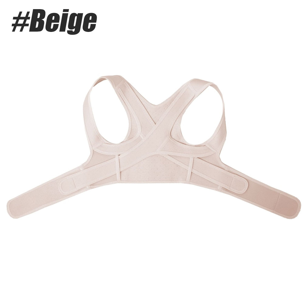 Posture Support Back Brace for Clavicle, Back Straightener Keeps Your Back Stra image 3