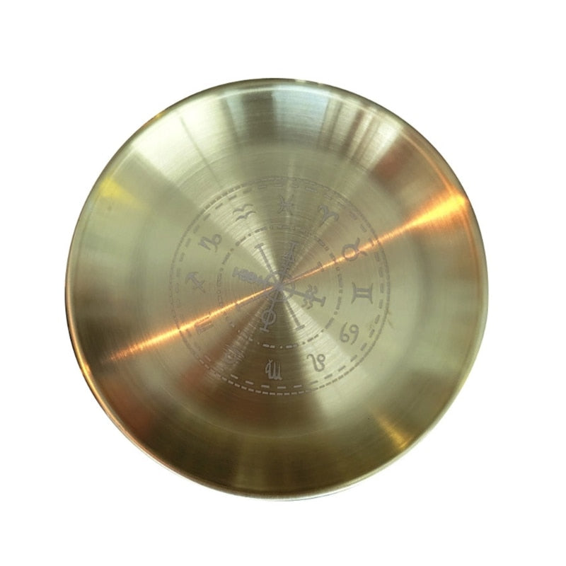 Pentagram Altar Ritual Burning  Holder Plate Stainless Steel Offering  Burning image 3