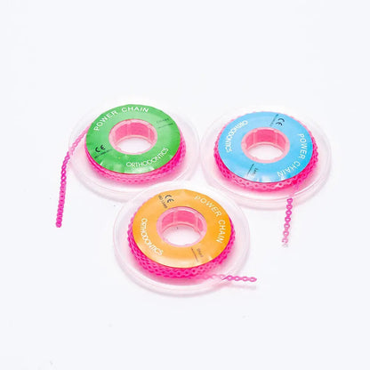 Easyinsmile Dental Material for Ortho Power Chain  Elastic Rubber Band for image 2