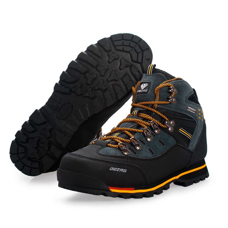 Hiking Shoes Men Outdoor Mountain Climbing Sneaker Men's Top Quality Fashion Cas image 3