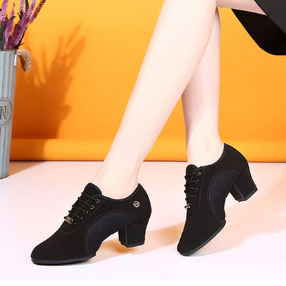 Women Dance Shoes Jazz Latin Ballroom Salsa Dancing Shoe High Heels Ladies Prac image 7