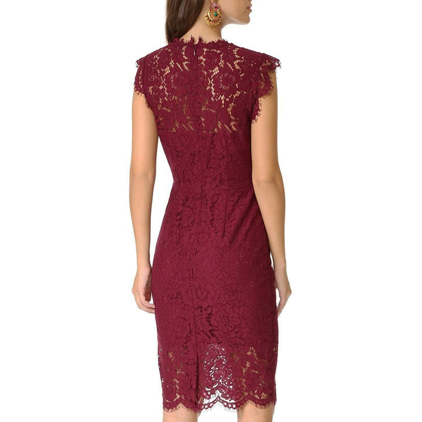 White Lace Party Dresses for Women Vestidos De Fiesta  Flower Lace Hollow O image 3