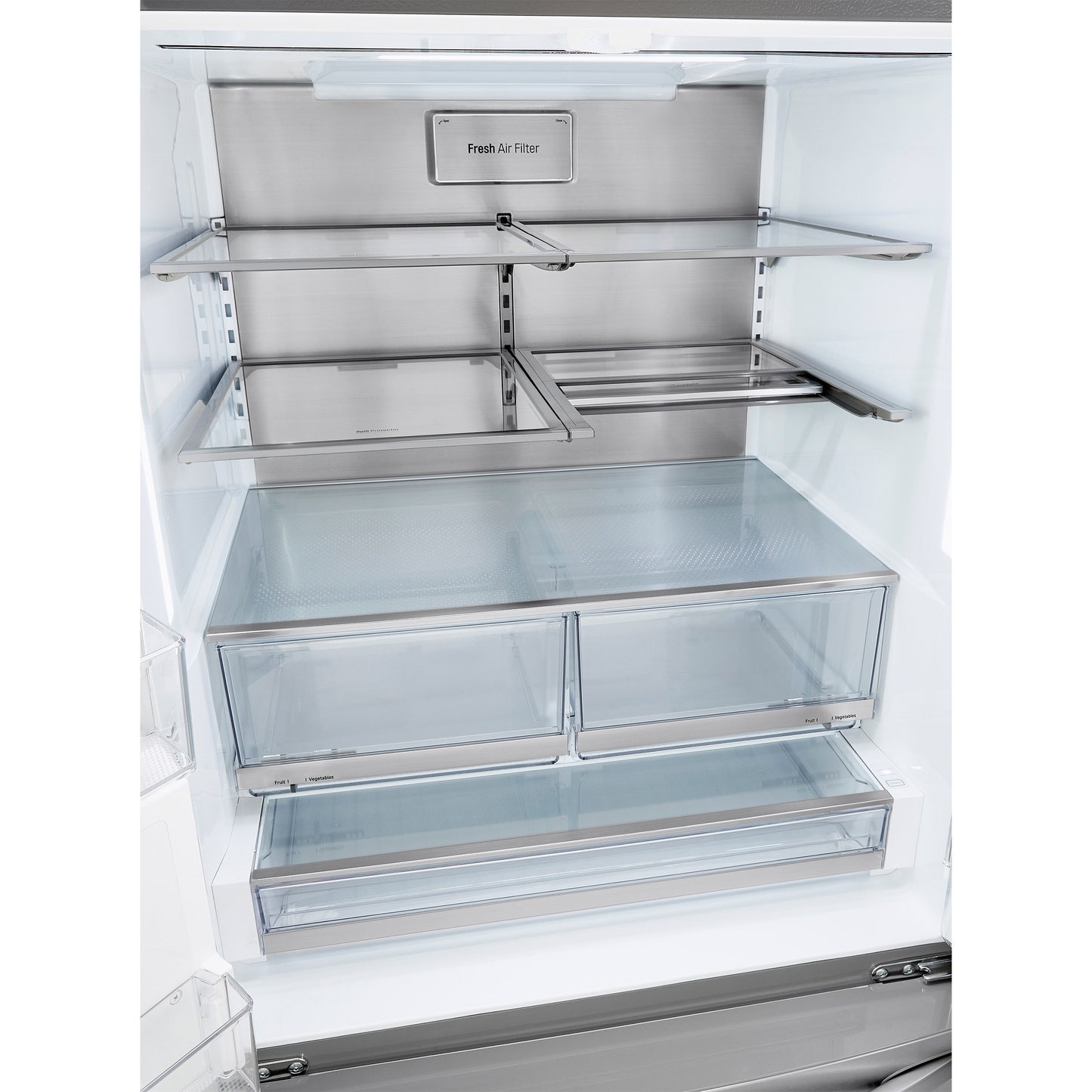 LG 23.5 cu. ft. French Door Counter-Depth Refrigerator with Craft Ice image 2