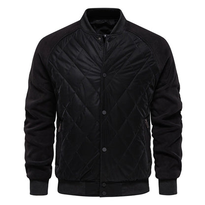 Men s Winter Coats Stylish Long Sleeve Button Up Thick Warm Casual Jackets with image 6