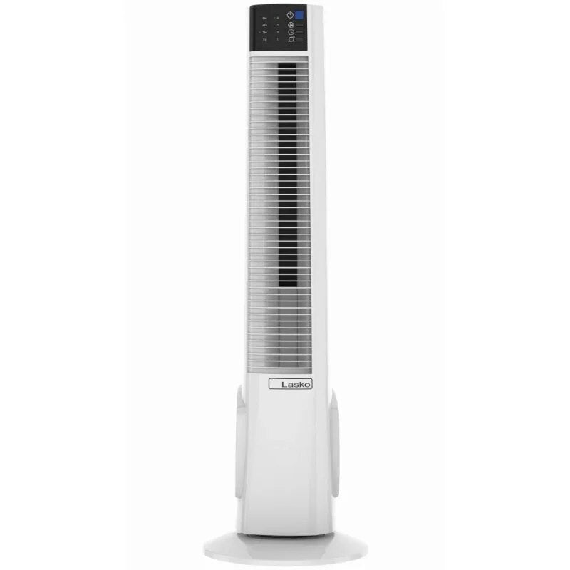 Lasko 4-Speed Oscillating Hybrid Tower Fan with Timer and Remote Control, T3840 image 1