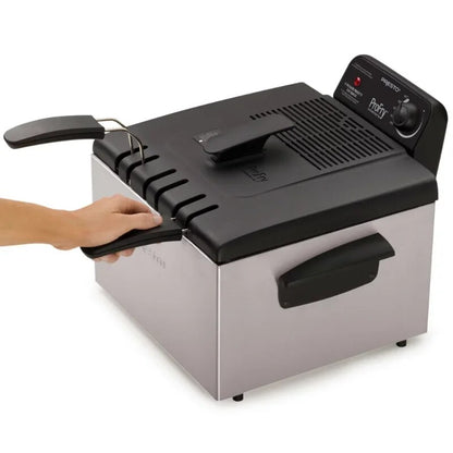 Stainless Steel Dual Basket Pro Fry™ Immersion Element Deep Fryer 05466 image 5