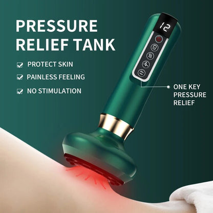 Scraping Infrared Heat Slimming Massage Tricolor Electric Scraping Instrument A image 14