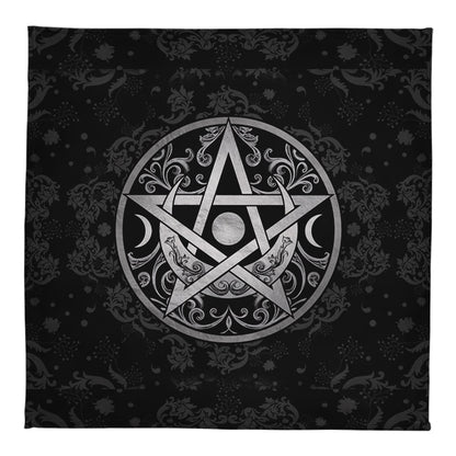 Altar Cloth Crystal Pendulum Crescent Moon Astrology Artifact Card Pad Aura Pen image 6