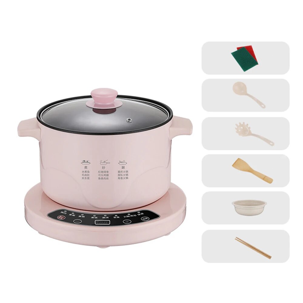 2.6L Electric Multi Cookers Heating Pan Stew Household Cooking Pot pot Noodl image 2