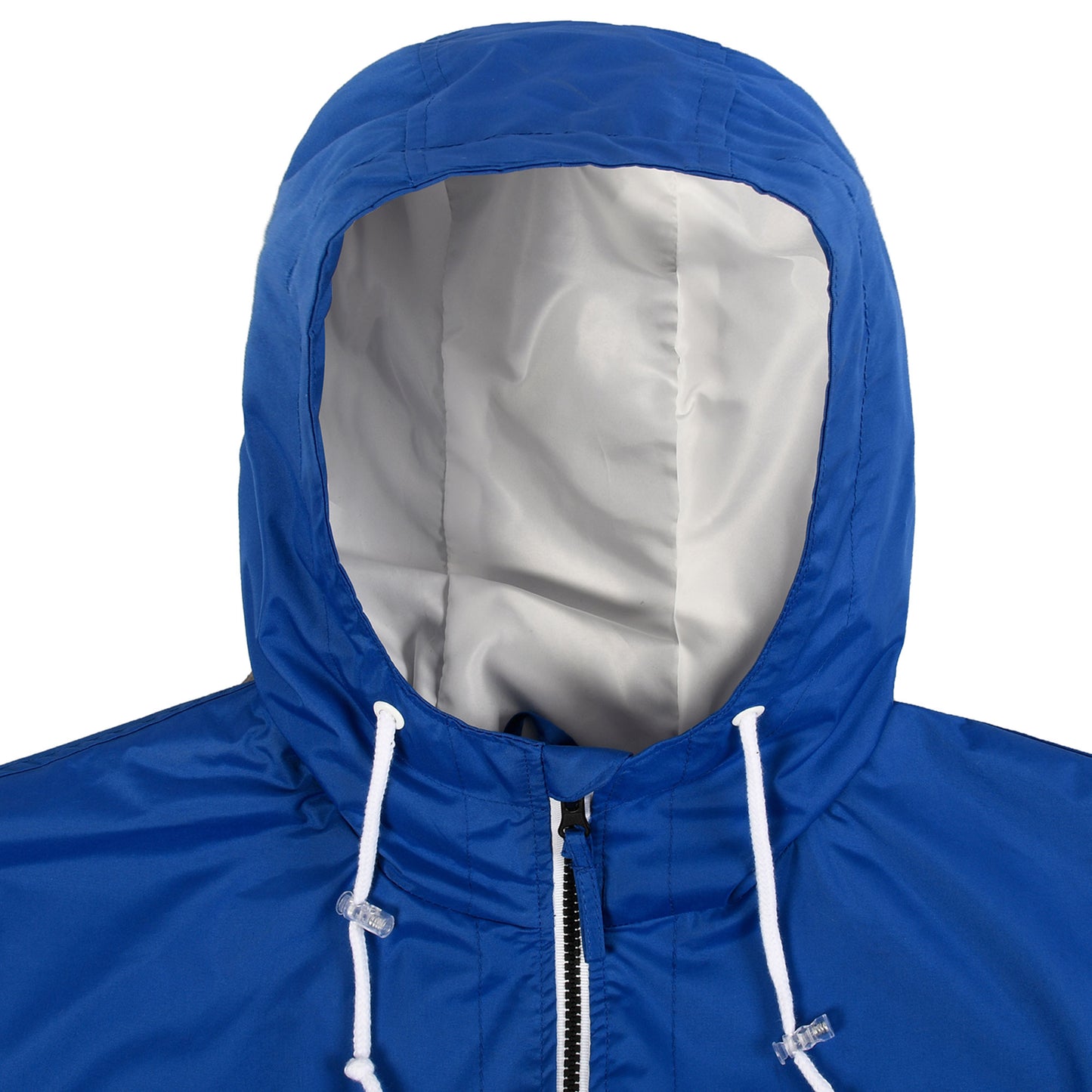 Men's Spring And Autumn New Colorblock Casual Jacket, Fashionable Hooded Windbr image 5