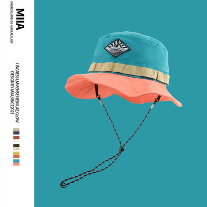 Japanese Quick-drying Packable Hat Fisherman Hat Women Summer Sun Hanging Bag M image 8