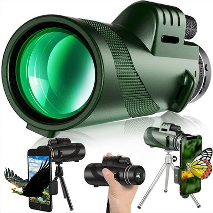 Portable Zoom HD 5000M Telescope Folding Long Distance Mini Powerful Telescope image 0