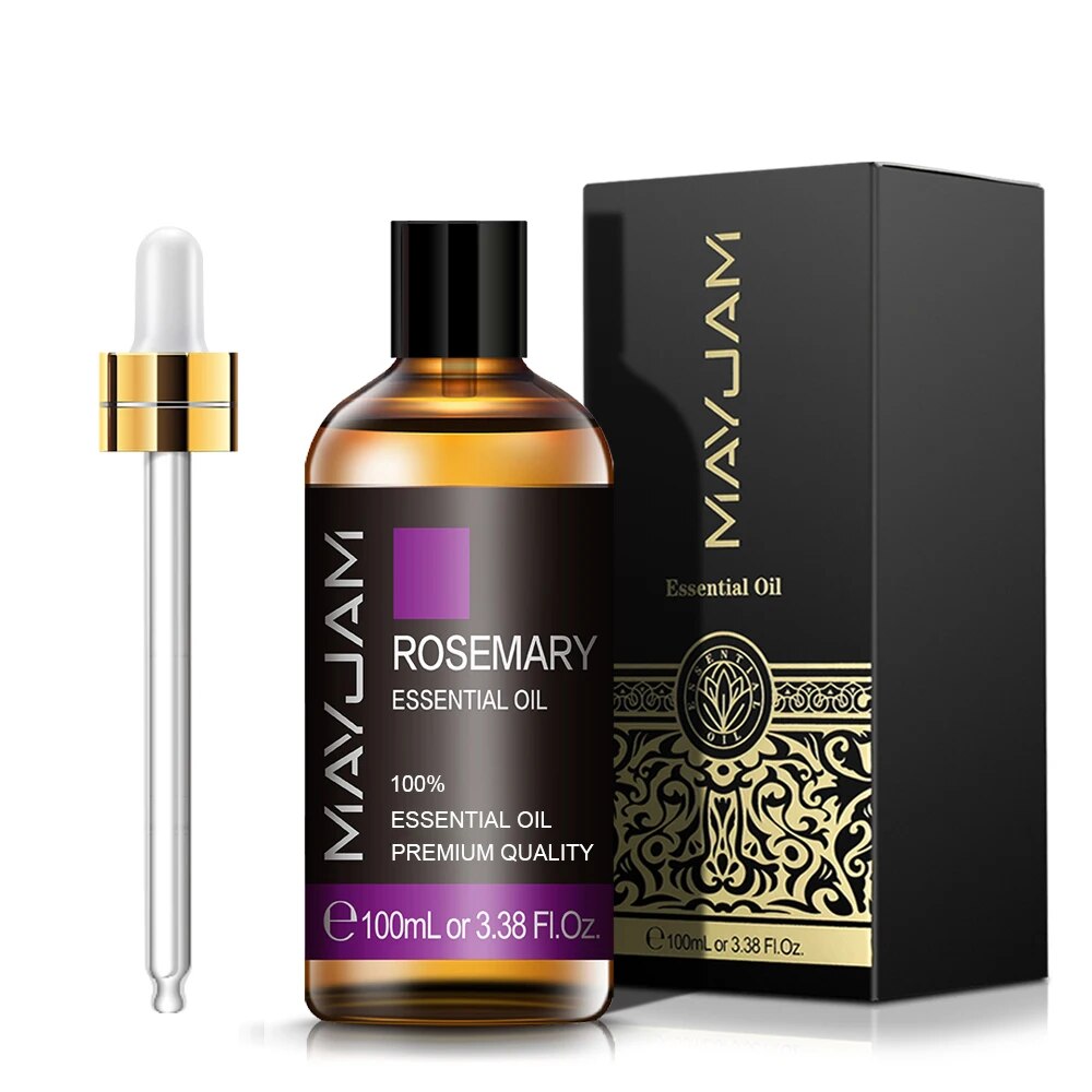 MAYJAM 100ml 500ml Aromatic Essential Oils Rosemary Sweet Orange Lavender Eucal image 2