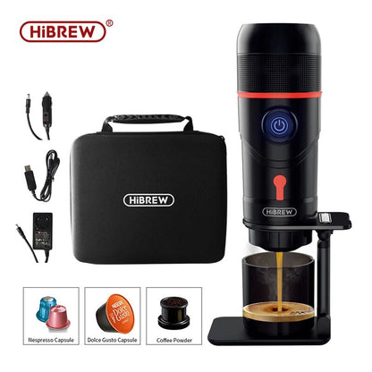 HiBREW Portable Coffee Machine for Car & Home,DC12V  Expresso Coffee Maker Fit image 4