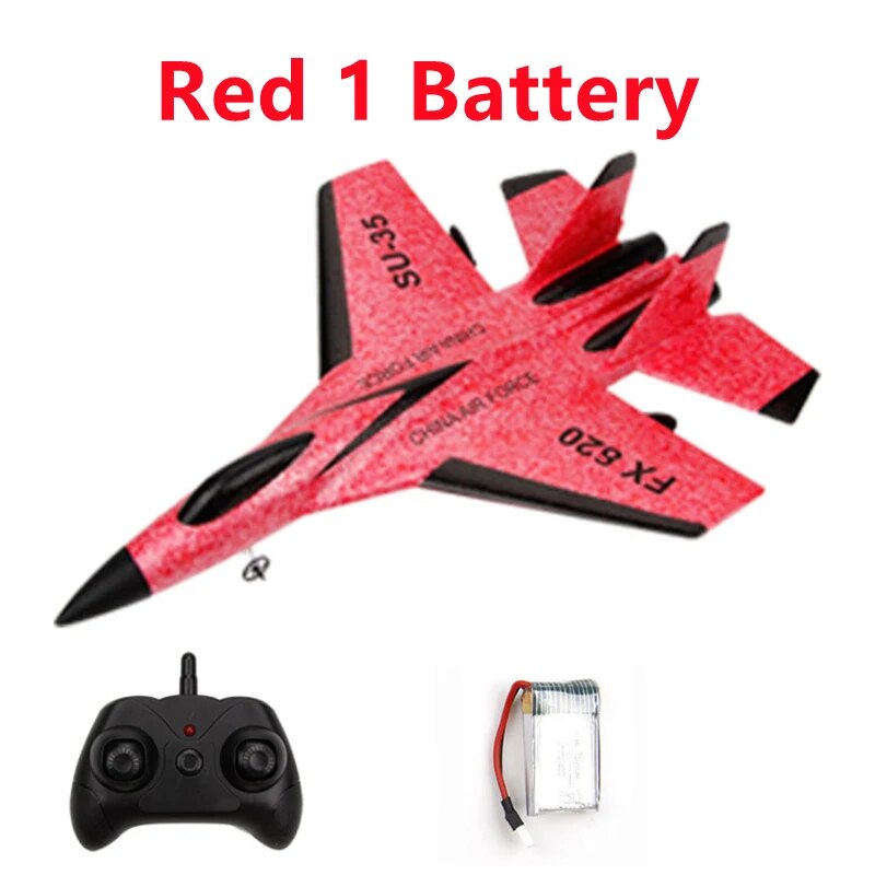 RC Remote SU-35 FX-620 Radio Control Airplane 2.4G Remote Control Fighter Plane image 1